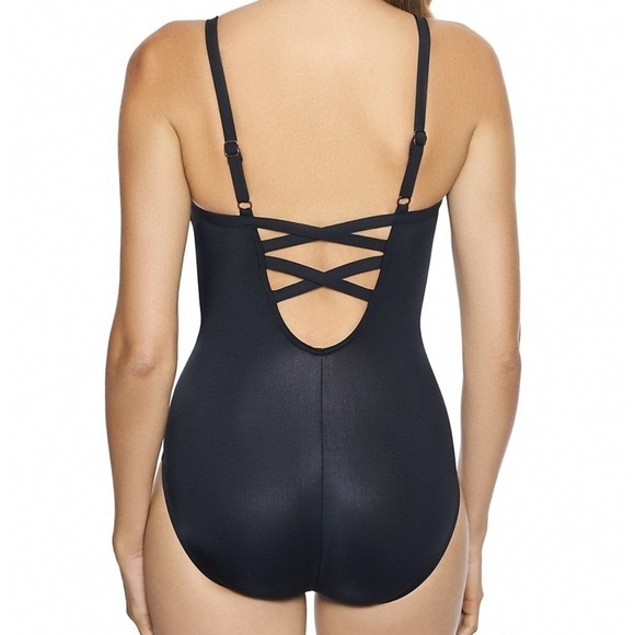 Miraclesuit Nepali Temptation One Piece Swimsuit NWT Size 12 - Picture 3 of 13